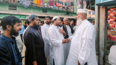 এনসিপি নেতা আল আমিনের গণসংযোগ 