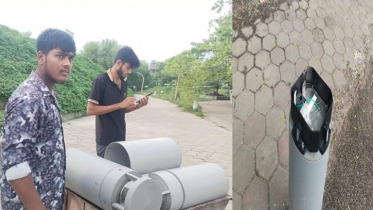সিটি পার্কে চুরি: খুঁটিসহ লাইট, ড্রেনের লোহার ঢাকনা উধাও!