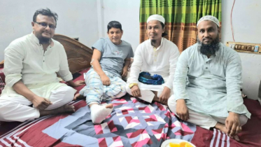 রুহুল আমিনের খোঁজ নিলেন বিএনপি নেতা আরিফ ও শ্যামল