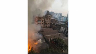 নিমিষে ৩০ দোকান পুড়ে ছাই