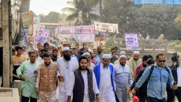 গণসংযোগে ব্যাপক সাড়া, ভোটারদের আস্থায় আল আমিন