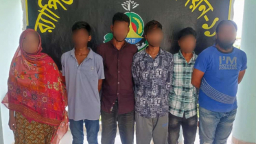 শীর্ষ সন্ত্রাসী সাহেব আলীর ছয় সহযোগী গ্রেপ্তার