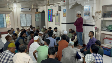 তোলারাম কলেজে ছাত্রদলের দোয়া