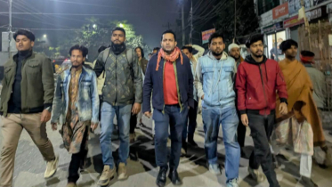 বন্দরে তনুর আগ্রাসন বিরোধী মিছিল