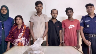 মাদকবিরোধী অভিযানে ইয়াবা ও গাঁজাসহ আটক ৪