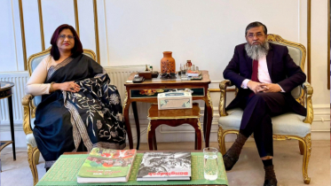 লন্ডনে বাংলাদেশের হাইকমিশনারের সাথে হাতেমের সাক্ষাৎ