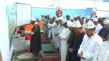 নারায়ণগঞ্জের ফতুল্লায় সৌদির সঙ্গে মিল রেখে ঈদ উদযাপন