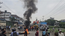 রূপগঞ্জে বকেয়া বেতনের দাবিতে বিক্ষোভ 