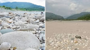 নারায়ণগঞ্জে ৮ হাজার ঘনফুট সাদা পাথর আটক