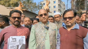 স্বতন্ত্র প্রার্থী শাহ আলমকে হুমকির অভিযোগ