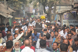 কলাগাছিয়ায় কালামের গণসংযোগ