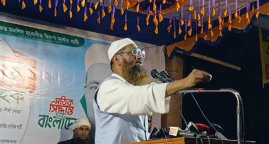 আল আমিনকে সমর্থন মামুনুল হকের