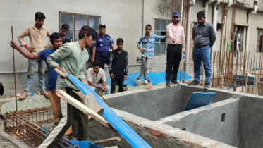নারায়ণগঞ্জে নির্মাণাধীন ৭ ভবনে রাজউকের উচ্ছেদ অভিযান