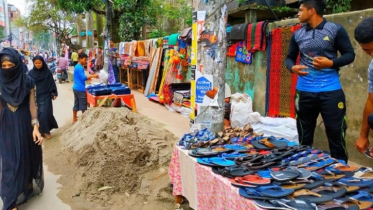 নারায়ণগঞ্জে ফুটপাতে দোকান বাড়ছেই, অনেকের আছে একাধিক দোকান
