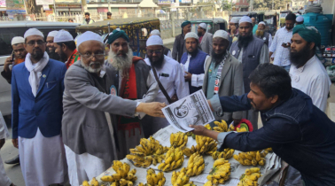 মোগরাপাড়ায় গোলাম মসিহ’র গণসংযোগ