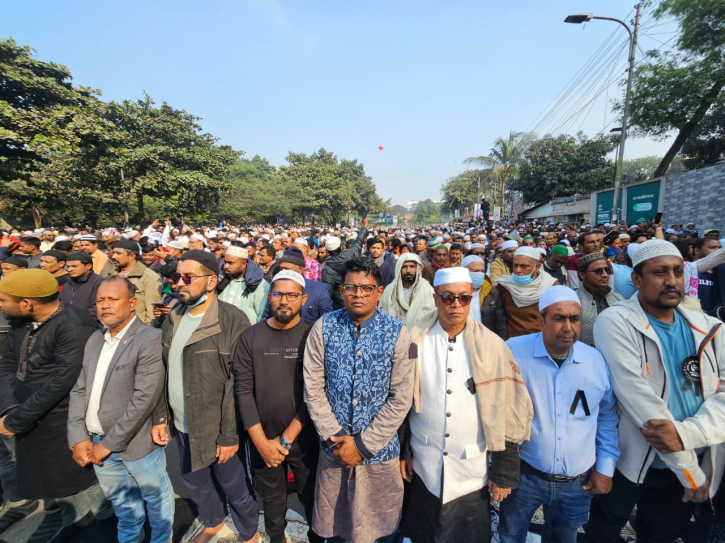 দেশপ্রেমের চাক্ষুষ উদাহরণ ছিলেন খালেদা জিয়া, জানাজা শেষে রেজা রিপন