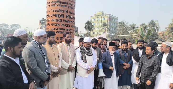 জুলাই স্তম্ভ থেকে আল আমিনের প্রচারণা শুরু