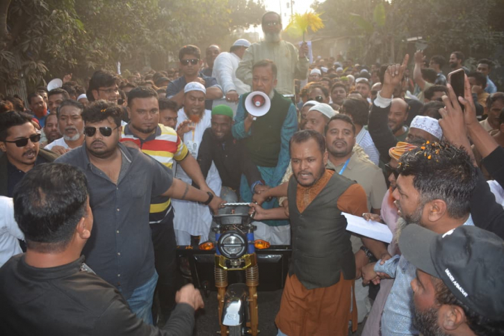 মুছাপুর ইউনিয়নে কালামের ব্যাপক প্রচারণা