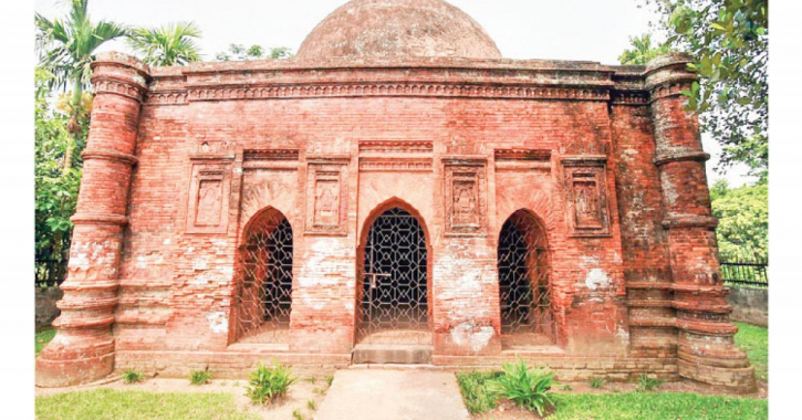 মধ্যযুগীয় স্থাপত্যের নিদর্শন সোনারগাঁওয়ের গোয়ালদী মসজিদ