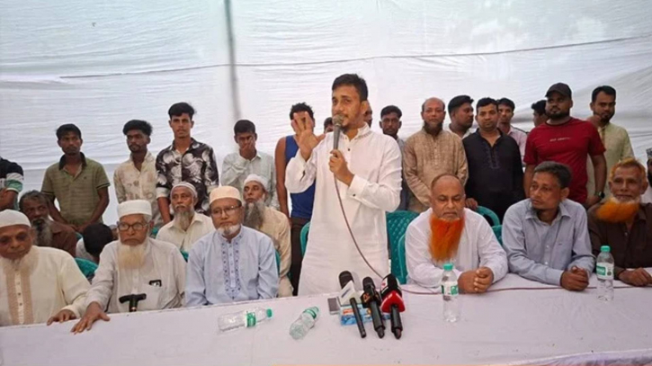 রূপগঞ্জ ইউনিয়নের চেয়ারম্যান পদপ্রার্থী আবু মাসুমের উঠান বৈঠক