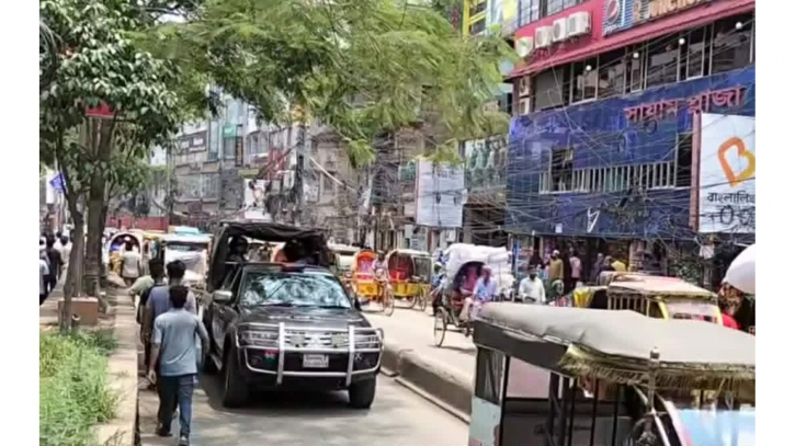 নারায়ণগঞ্জ শহরে বিজিবির টহল