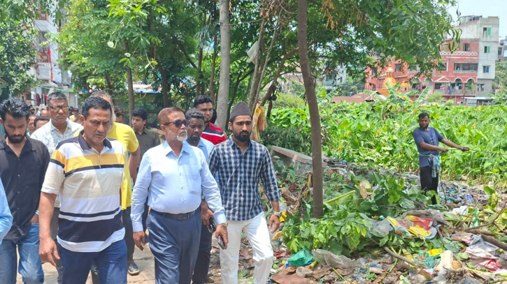 জিউস পুকুর পরিদর্শনে সাখাওয়াত