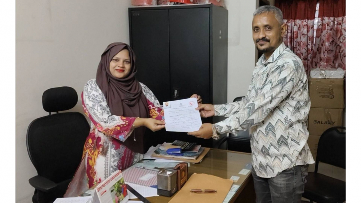নারায়ণগঞ্জ রেড ক্রিসেন্ট নির্বাচনে প্রার্থী সাংবাদিক সজীব