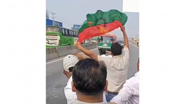 রনির নেতৃত্বে তারেক রহমানকে যুবদলের শুভেচ্ছা