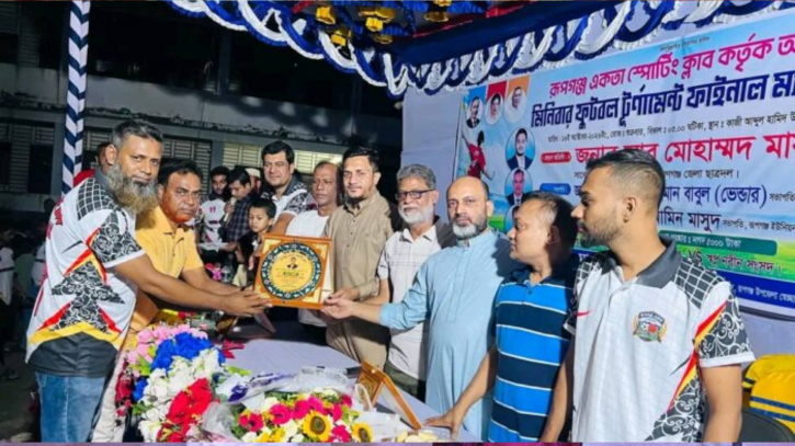 তরুণদের খেলাধুলায় সম্পৃক্ত রাখার আহ্বান আবু মাসুমের