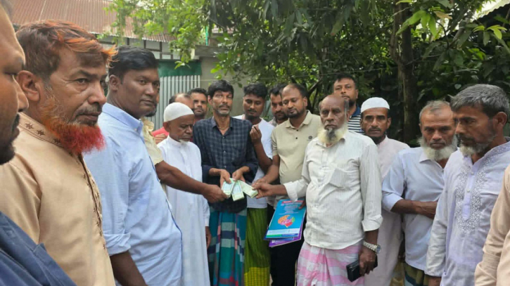 অর্থাভাবে চিকিৎসা বন্ধ হওয়া নির্মল ঘোষের পাশে দাঁড়ালেন প্রবাসী জুয়েল মাহমুদ