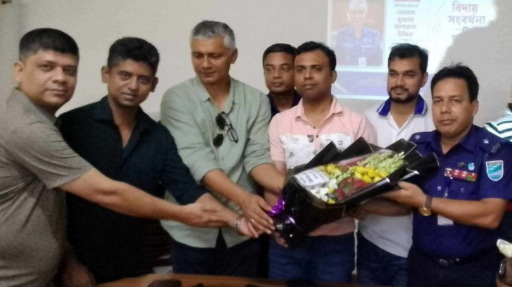 বন্দরে সাবেক ওসি’র বিদায়, নবাগত ওসি কে বরণ 