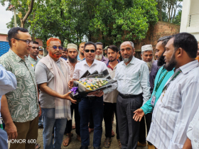 বন্দর ডকইয়ার্ড পরিদর্শনে বিআইডব্লিউটিসির চেয়ারম্যান