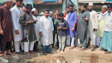 ফতুল্লার জলাবদ্ধতা নিরসনে মাঠে এমপি আল আমিন 