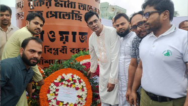 জুলাই শহীদদের স্মরণে রাজীবের শ্রদ্ধা