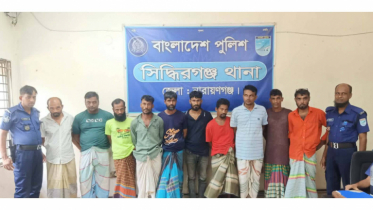 সিদ্ধিরগঞ্জে ১০ মাদকসেবীর ৭ দিনের কারাদণ্ড