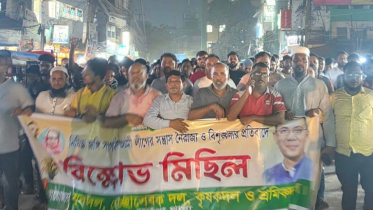 ফতুল্লায় বিএনপি ও অঙ্গসংগঠনের বিক্ষোভ মিছিল