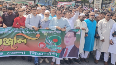 স্বাধীনতা দিবসে জেলা বিএনপির শ্রদ্ধা