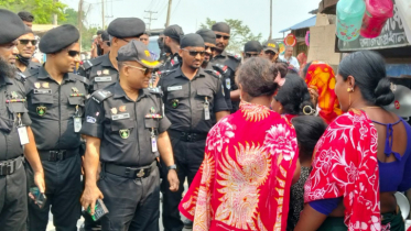 লাঙ্গলবন্দে মহাষ্টমী পুণ্যস্নান উপলক্ষে র‍্যাব-১১ এর টহল জোরদার