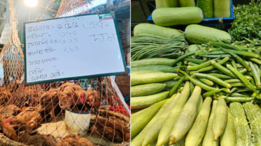 সবজির বাজারে আগুন, কিছুটা স্বস্তি মুরগির দামে