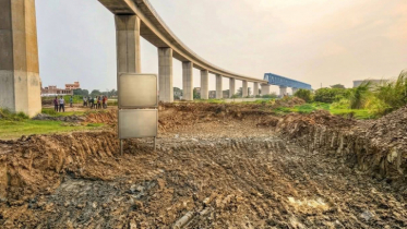 পদ্মা রেল সেতু এলাকায় মাটি অপসারণ বন্ধ, সৌন্দর্যবর্ধনে গাছ লাগানোর সিদ্ধান্ত