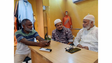 কালিবাজারে অগ্নিকাণ্ডে ক্ষতিগ্রস্ত দোকান পরিদর্শনে জামায়াত নেতারা