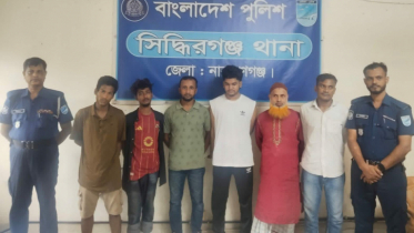 সিদ্ধিরগঞ্জে বিশেষ অভিযানে ৬ আসামি গ্রেপ্তার