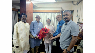 এমপি’র সঙ্গে বিএম স্কুল এন্ড কলেজের নবগঠিত কমিটির সাক্ষাৎ 