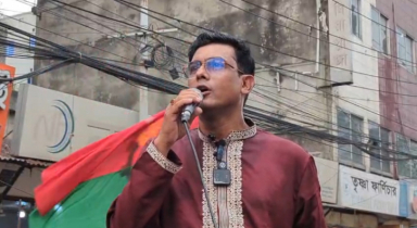 একদল ৭১-এর রাজাকার, অন্যদল ২৪-এর : নারায়ণগঞ্জে বিশাল শোডাউনে রাজীব