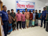সোনারগাঁয়ে চোর চক্রের ৯ সদস্য গ্রেফতার সোনারগাঁয়ে চোর চক্রের ৯ সদস্য গ্রেফতার