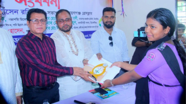 সিদ্ধিরগঞ্জে হাবিবুল্লাহ মডেল হাইস্কুলের বৃত্তিপ্রাপ্ত শিক্ষার্থীদের সংবর্ধনা 