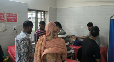 জমি বিরোধে সোনারগাঁয়ে দু’পক্ষের রক্তক্ষয়ী সংঘর্ষ, নারীসহ আহত ১০