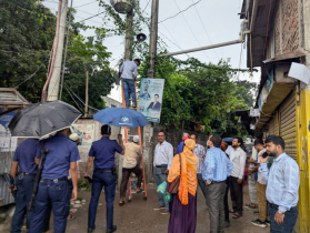 তারাবে অবৈধ বিদ্যুৎ সংযোগ বিচ্ছিন্নে অভিযান