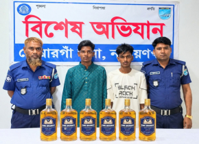 সোনারগাঁয়ে দেশীয় মদসহ গ্রেপ্তার ২