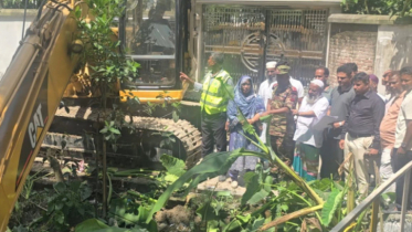 জলাবদ্ধতা নিরসনে রূপগঞ্জে খাল সংস্কার শুরু